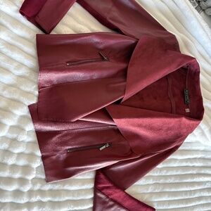 Burgundy Jacket